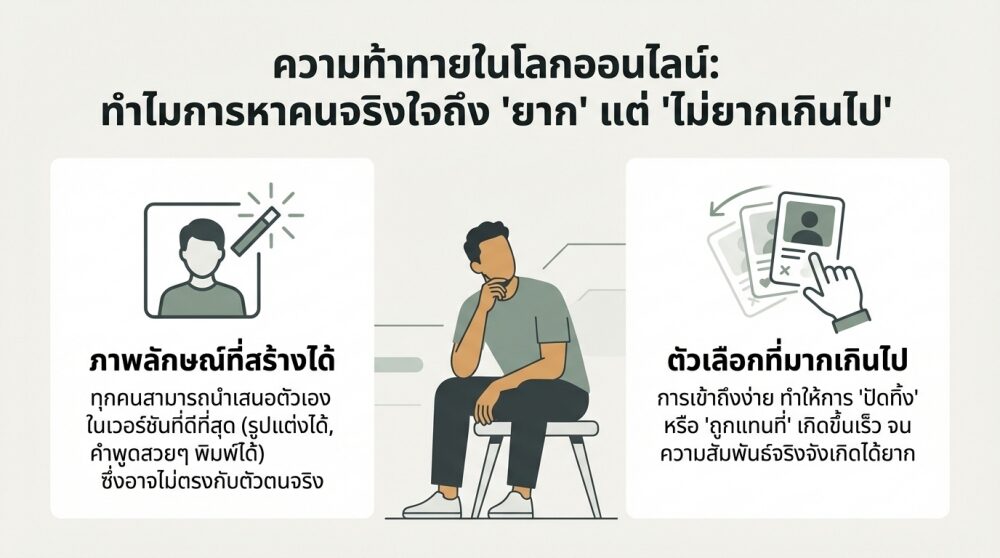 หาเกย์จริงใจ ทำอย่างไรในยุคที่ทุกอย่างออนไลน์?