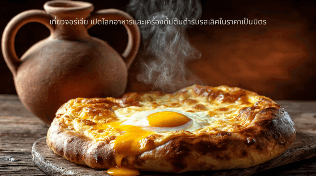 เที่ยวจอร์เจีย เปิดโลกอาหารและเครื่องดื่มต้นตำรับรสเลิศในราคาเป็นมิตร
