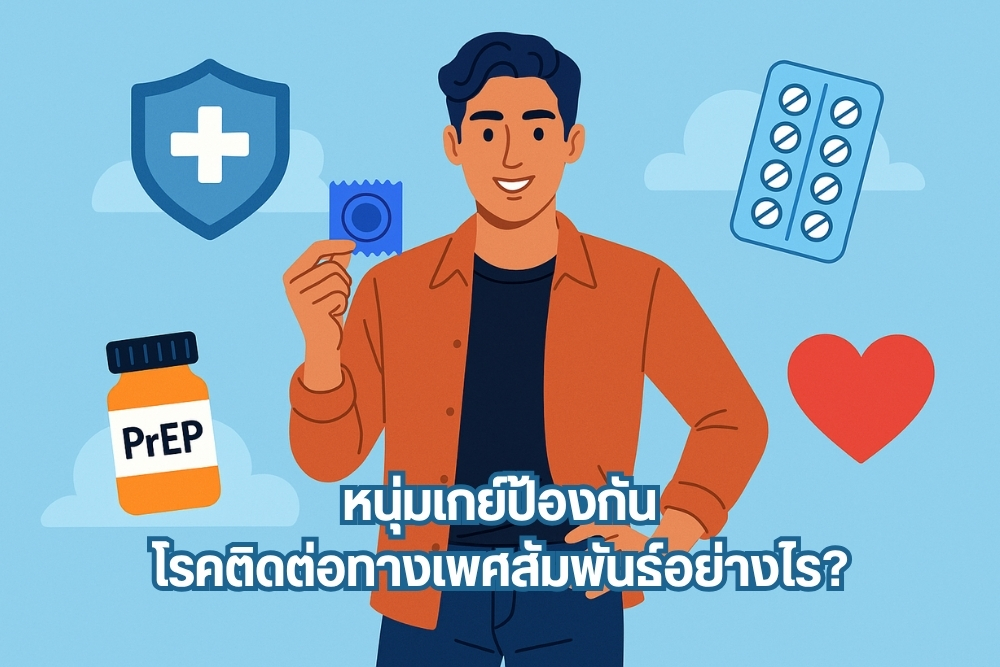 หนุ่มเกย์ ป้องกันโรคติดต่อทางเพศสัมพันธ์อย่างไร