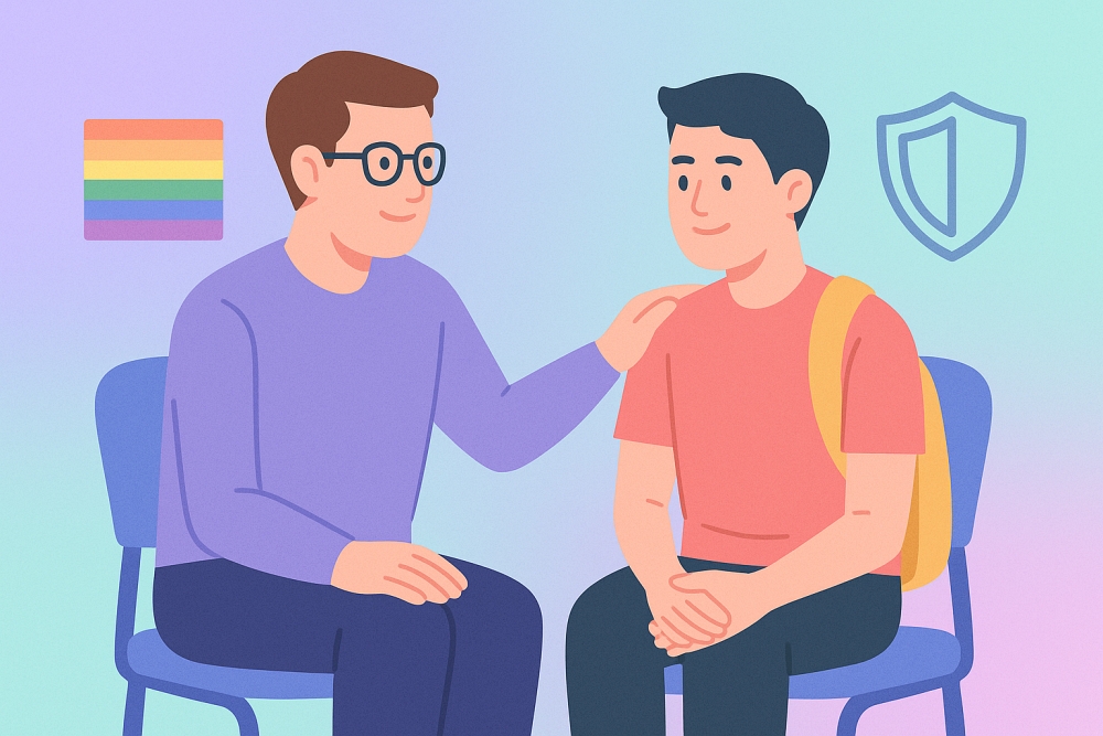 บทบาทของเพื่อนและครูในการสนับสนุน เกย์วัยเรียน