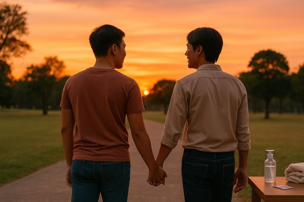 ความรักที่แท้จริงของเกย์คือ การอยู่เคียงข้างกันในทุกช่วงเวลา