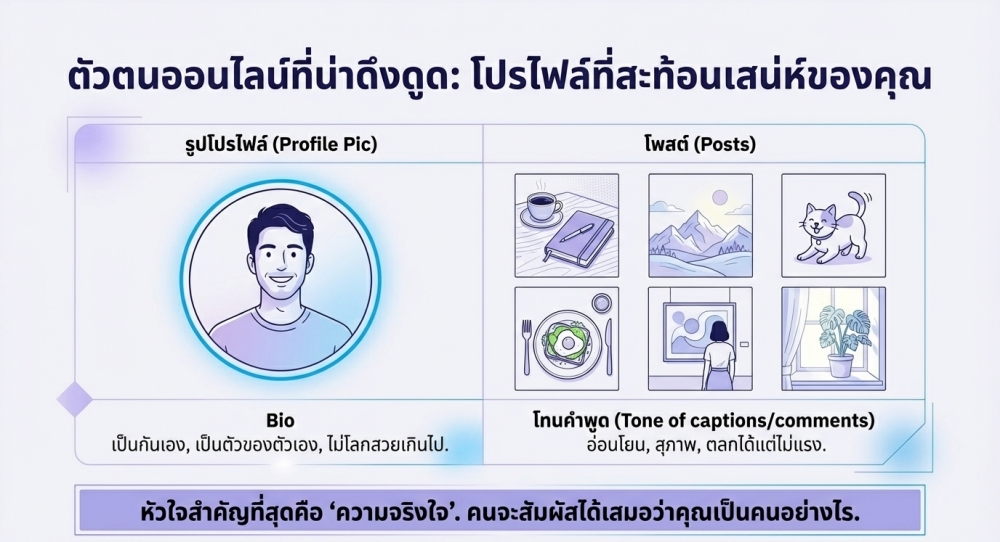 โปรไฟล์แบบไหนที่ทำให้ดูเป็น เกย์น่ารัก