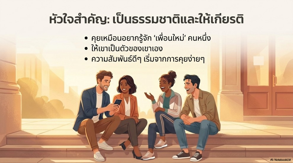 ถ้าคุณ สนใจเกย์ สิ่งสำคัญที่สุดคือความเป็นธรรมชาติ