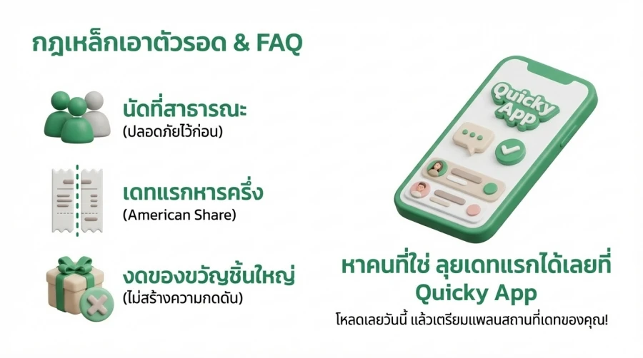 กฎเหล็ก 5 ข้อเมื่อต้อง นัดเจอเกย์ จากโลกออนไลน์